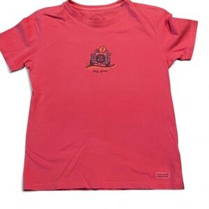 Life Is Good Coral Short Sleeve Tee
